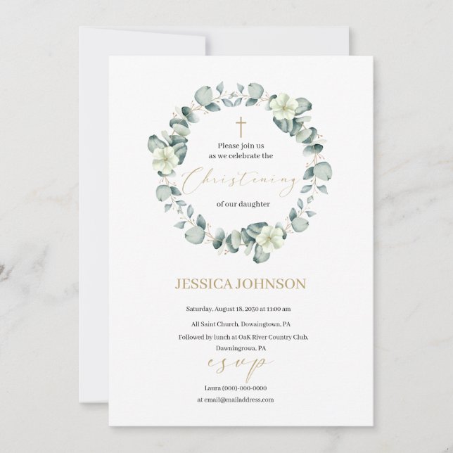 Rejoignez-nous pour une invitation à baptiser (Devant)