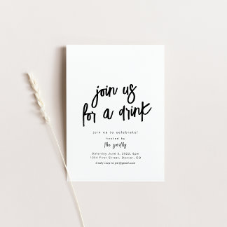 Rejoignez-nous pour une invitation à une soirée bo