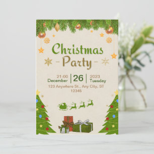 Rejoignez-nous pour une invitation festive de Noël
