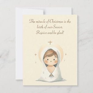 Réjouissez-vous et soyez heureux ! Carte de vœux d