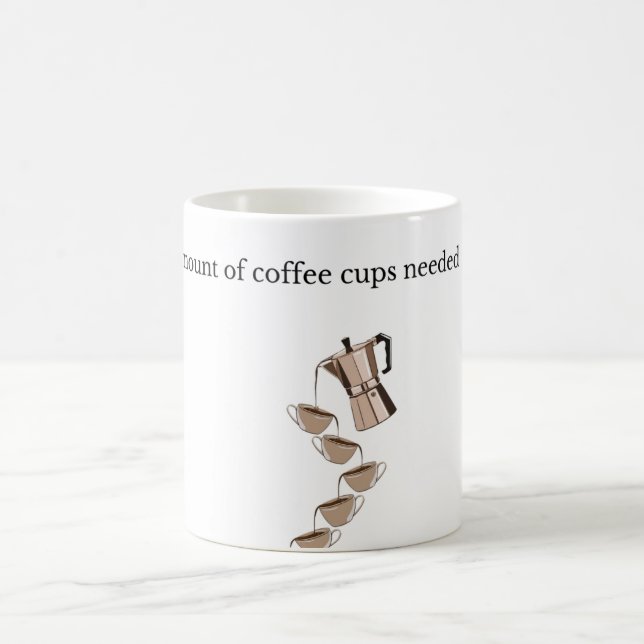 Relatable Coffee Mug for Coffee Lovers (Centre)
