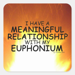 Relation significative Sticker Carré Euphonium