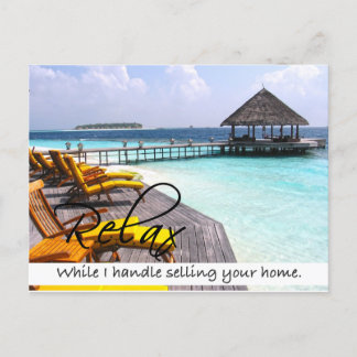 RELAX Carte postale Immobilier