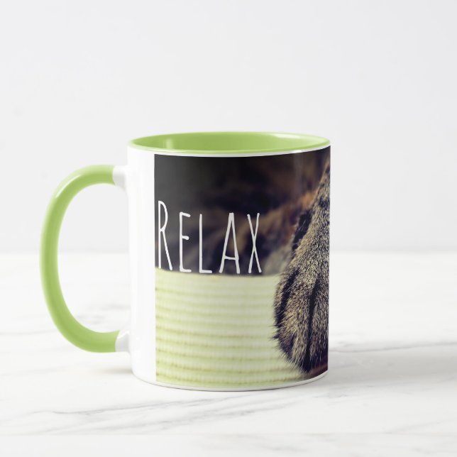 Relax cat Mug (Gauche)