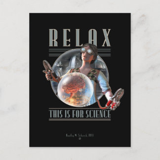 Relax : Ceci pour la carte postale SCIENCE