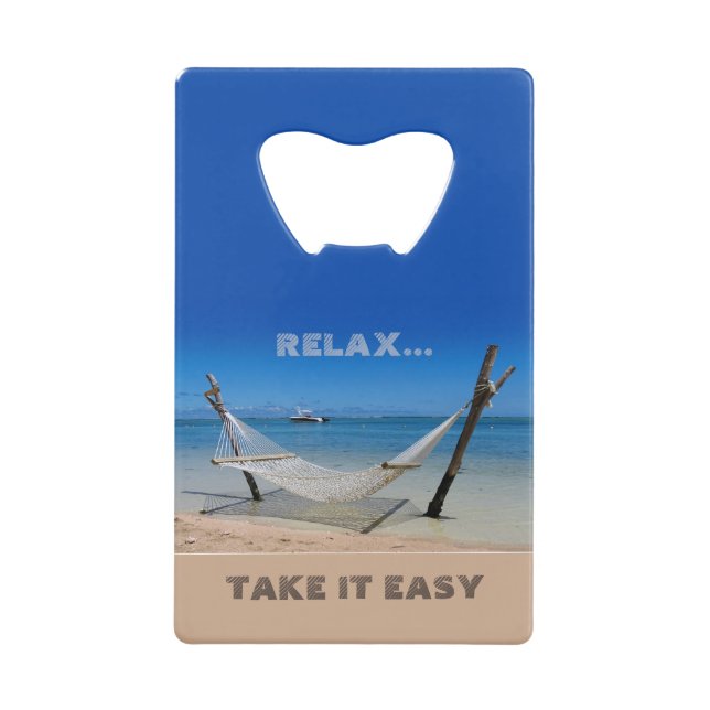 Relax - Prenez-le Easy Stainless Steel Bottle Open (Devant)