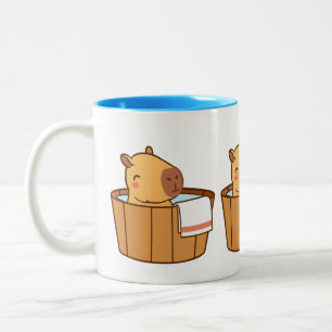 Relaxant Capybara Mug   Vibes de refroidissement C