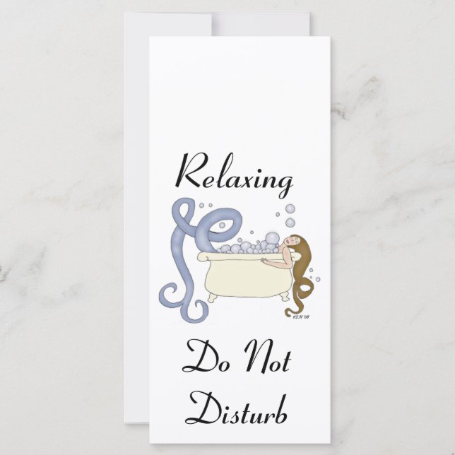 Relaxant Ne Dérangez Pas ImagineMermaid.com Promo (Devant)