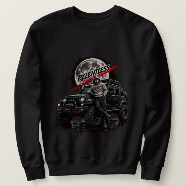 Relentless Wolf Off Road Sweatshirt (Design devant)