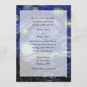 Religions, invitation de mariage du Christ, Nuit é