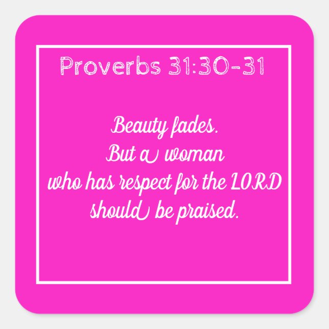 Religious scripture bible sticker women conference (Devant)