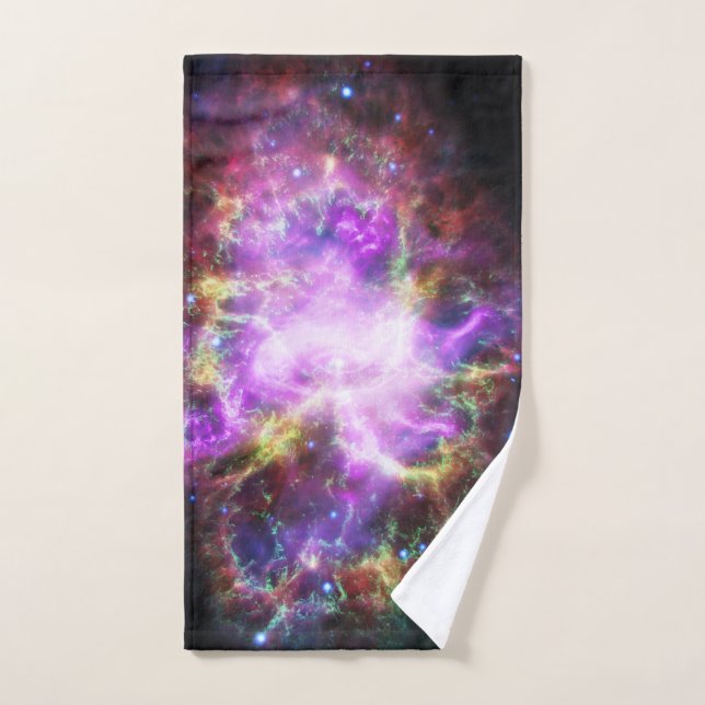 Rémanent de supernova de la nébuleuse du Crabe, co (Serviette à main)