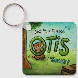 Remarquez le porte-clés Otis