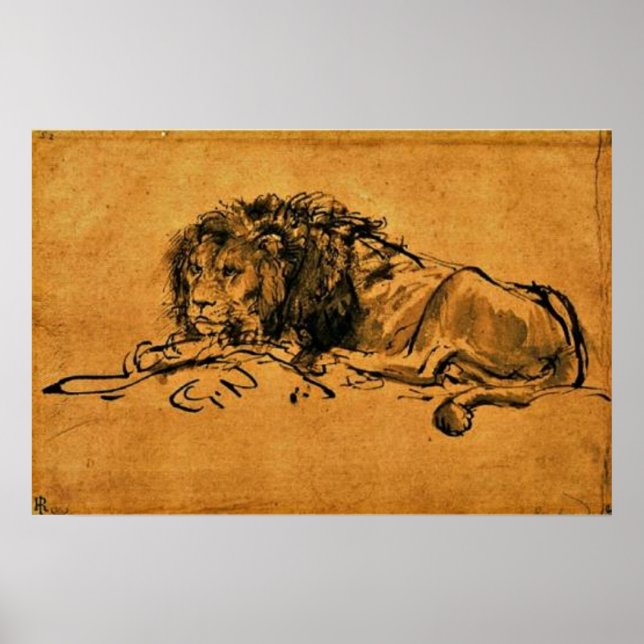 Rembrandt - Poster de Reest Leo (Devant)