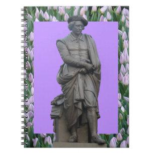 Rembrandt Statue Carnet Amsterdam