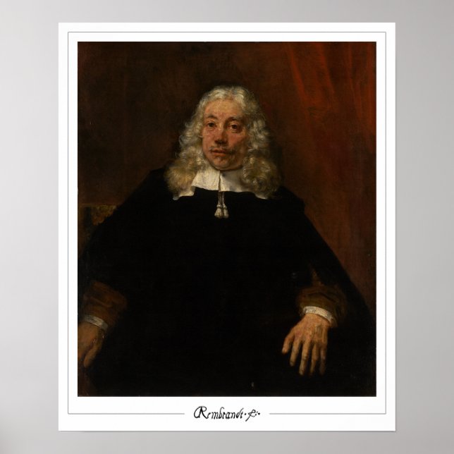 Rembrandt van Rijn Zedign Art Poster #60 (Devant)