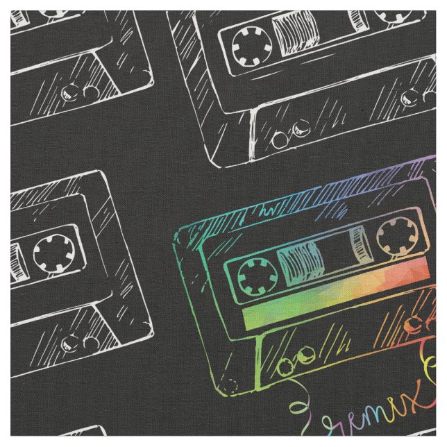 Remélangez le tissu de musique, enregistreur à (Fermer)