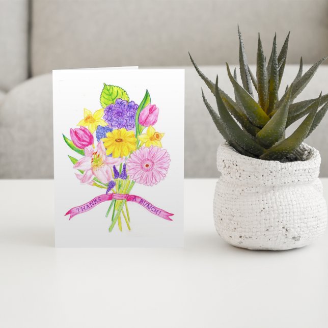 Remercie un carte de remerciements de groupe (Créateur téléchargé)