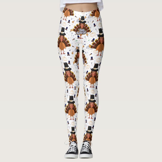 remerciement trump turkey leggings (Devant)