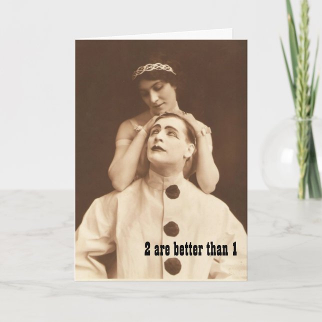 Remerciements 2 sont meilleurs que 1 carte de vers de bible (Devant)