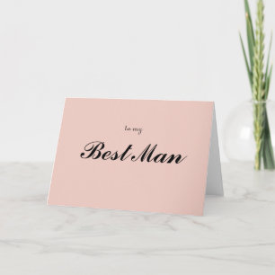Remerciements à mon témoin de mariage carte de remerciement