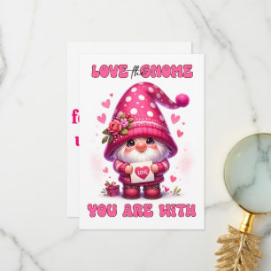 Remerciements Aimez le gnome que vous êtes avec - Carte de la Sa