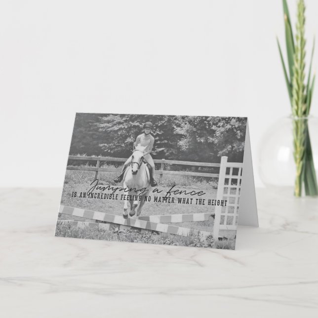 Remerciements APPRENTISSAGE DE LA Carte de voeux VOL (Devant)