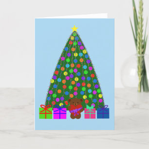 Remerciements Arbre de Noël #2 Carte