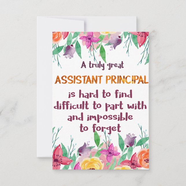 Remerciements au Secrétaire principal adjoint (Devant)