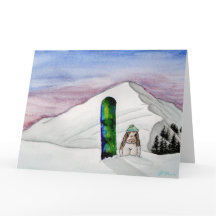 Aventures de noix de coco : Carte de janvier 8,5"x