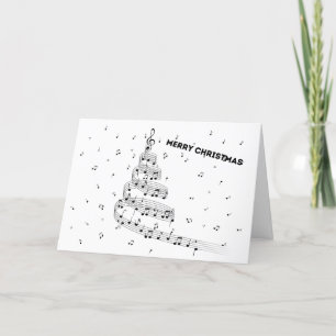 Remerciements Ayez une carte de voeux de Noël musicale