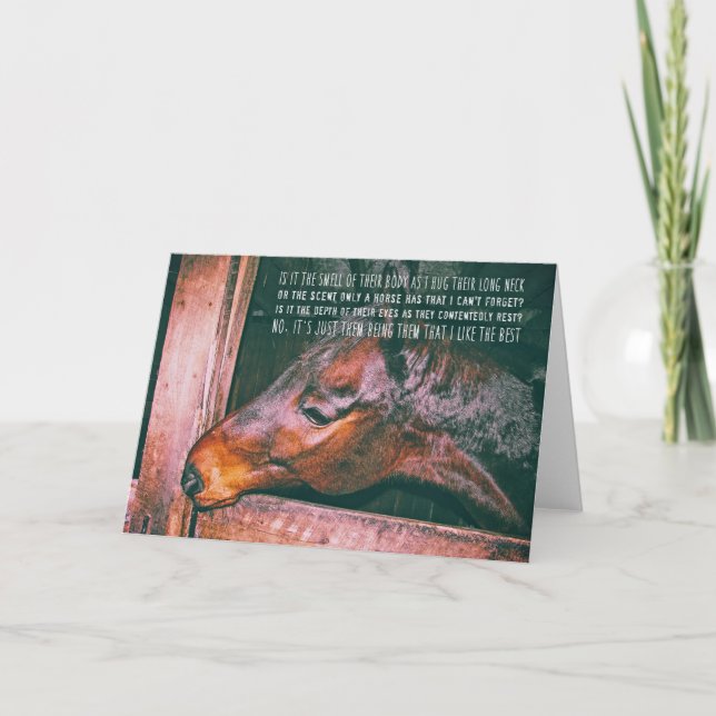 Remerciements BARN JOUER Carte de voeux (Devant)