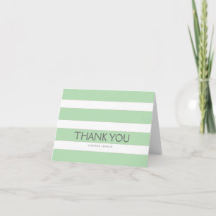 Remerciements Barre simplement la carte de note de Merci/menthe