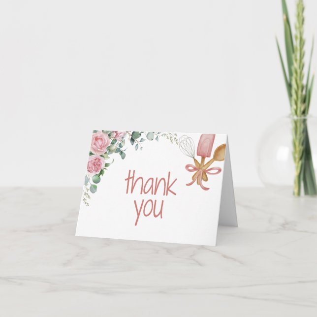 Remerciements Bientôt emporté carte de remerciement  (Devant)