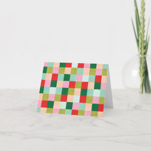 Remerciements Blocs de couleurs Joyeuses et lumineuses Carte de 