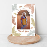 Boho Birds | Carte de remerciement de fin d'études