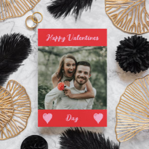 Remerciements Bonne carte de jour Valentines
