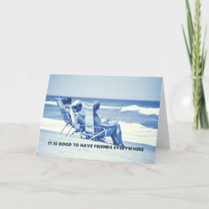 Remerciements BONNE carte de voeux pour la vie