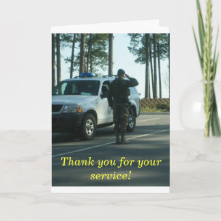 Remerciements Carte à la maison bienvenue de soldat