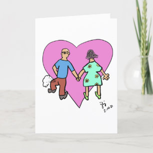 Remerciements Carte anniversaire Bliss de mariage