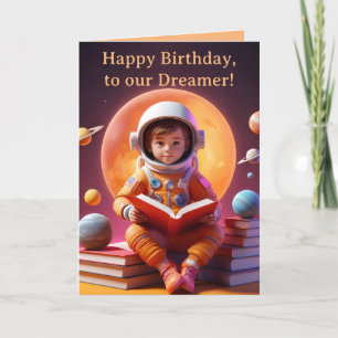 REMERCIEMENTS CARTE D'ANNIVERSAIRE DE GARÇON DREAMER