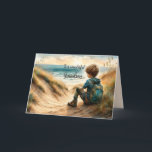 REMERCIEMENTS CARTE D'ANNIVERSAIRE DE GRANDSON EN BORD DE MER<br><div class="desc">Une carte d'anniversaire très spéciale pour votre merveilleux petit-fils.</div>