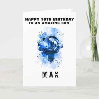 Remerciements Carte d'anniversaire de jeu VR personnalisée