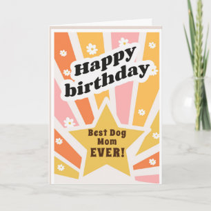 Remerciements Carte d'anniversaire personnalisée de la maman de 