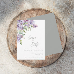 Remerciements Carte d'annonce de mariage élégante à aquarelle fl