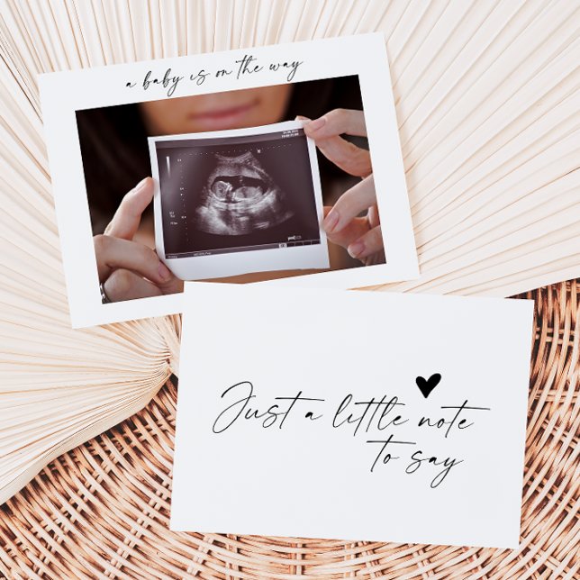 Remerciements Carte d'annonce formelle de naissance de bébé en c (Créateur téléchargé)