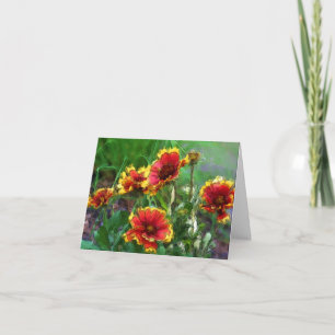 Remerciements Carte d'aquarelle de fleurs de couverture