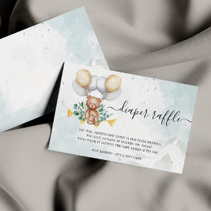 Remerciements Carte de Baby shower de la couche d'attente rapide