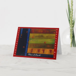 Remerciements Carte de battement cardiaque