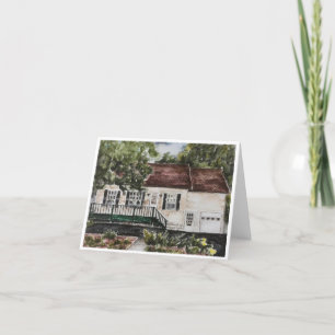 Remerciements Carte de chauffage domestique aquarelle